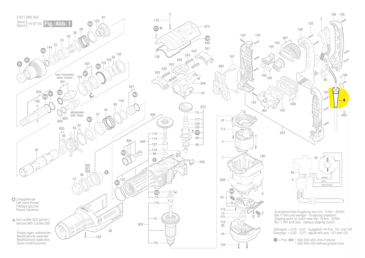 Manchon de cable d\'alimentation - Ø9,7-Ø12x89mm